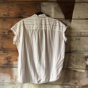 Madewell Tops - Madewell Striped Size Small Cotton Button Blouse Madewell Tops - Madewell Striped Size Small Cotton Button Blouse